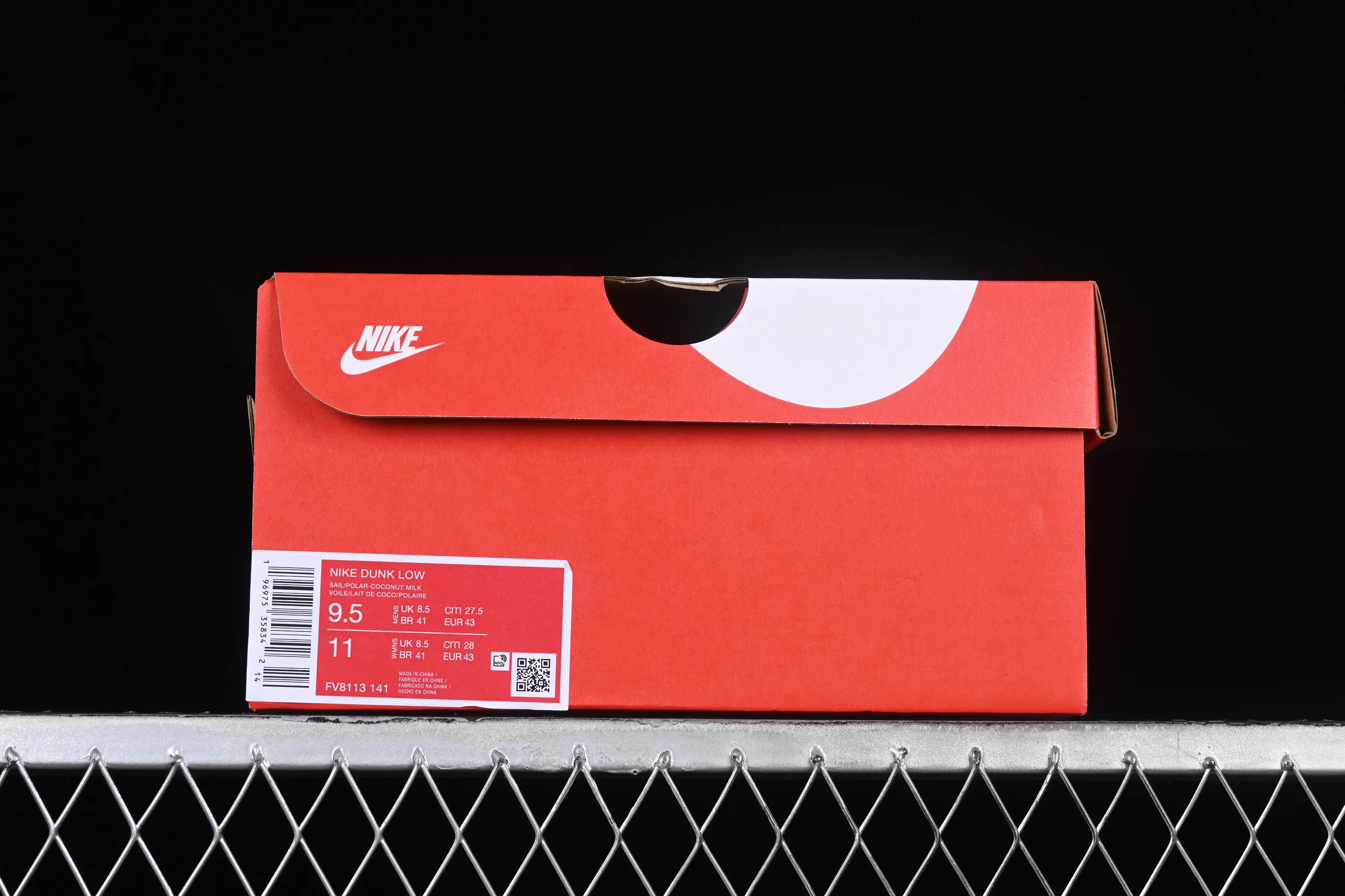 All categories Nk SB Dunk series Nk SB Dunk Low low-top sneakers K version Nk Dunk Low Retro "Sail and Polar Blue" Milan color SB low-top casual sneakers FV8113-141